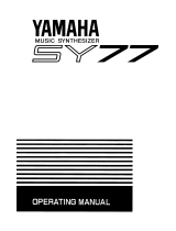 Yamaha SY77 Manualul proprietarului