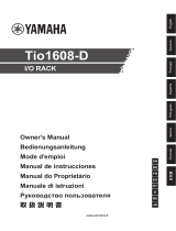 Yamaha TIO1608-D Manualul proprietarului
