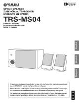 Yamaha TRS-MS04 Manualul proprietarului