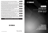 Yamaha TSX-112 Manualul proprietarului