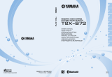 Yamaha TSX-B72 White Manual de utilizare