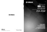 Yamaha TSX-W80LB Manualul proprietarului