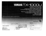 Yamaha TX-1000 Manualul proprietarului