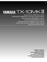 Yamaha TX-10MKII Manualul proprietarului