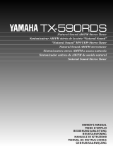 Yamaha TX-590RDS Manualul proprietarului