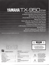 Yamaha TX-950 Manualul proprietarului