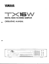 Yamaha TX16W Manualul proprietarului