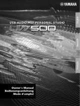 Yamaha UW500 Manualul proprietarului