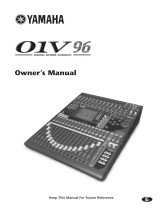 Yamaha 01V96 Manual de utilizare