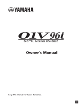 Yamaha 01V96 Manualul proprietarului