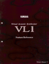 Yamaha VL-1 Manualul proprietarului
