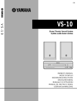 Yamaha VS-10 Manualul proprietarului