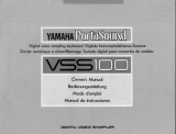 Yamaha PortaSound VSS-100 Manualul proprietarului