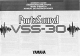 Yamaha VSS-30 Manualul proprietarului