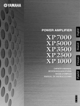 Yamaha XP7000 Manualul proprietarului