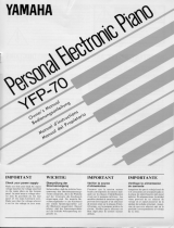 Yamaha YFP-70 Manualul proprietarului