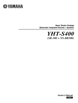 Yamaha YHT-S400 Manualul proprietarului