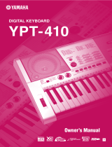 Yamaha YPT410MS - 61 Key Portable Keyboard Manual de utilizare