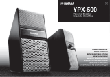 Yamaha YPX-500 Manualul proprietarului