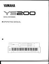 Yamaha YS200 Manualul proprietarului