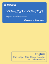 Yamaha YSP5100BT Manual de utilizare
