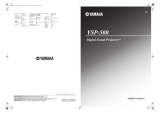 Yamaha YSP-500 Manual de utilizare