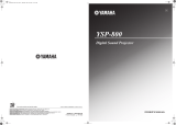Yamaha YSP800S - Digital Sound Projector Five CH Speaker Manualul proprietarului