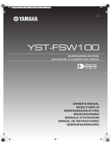 Yamaha YST-FSW100 Manualul proprietarului