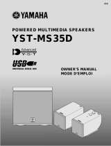 Yamaha YST-MS35D Manualul proprietarului