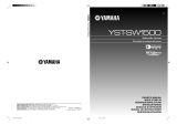 Yamaha YST-SW1500 Manualul proprietarului