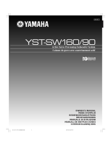 Yamaha YST-SW160/90 Manual de utilizare