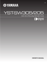 Yamaha YST-SW205 Manual de utilizare