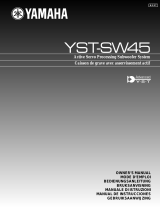 Yamaha YST-SW45 Manualul proprietarului
