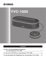 Yamaha YVC-1000MS Manual de utilizare