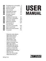 Zanussi ZFG21110 Manual de utilizare