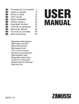 Zanussi ZMF21110 Manual de utilizare
