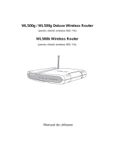 Asus WL500g-Deluxe Manualul proprietarului