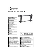 Ergotron Neo-Flex Tilting Wall Mount, UHD Manual de utilizare