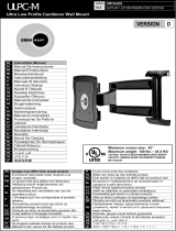 OmniMount ULPC-M Manual de utilizare