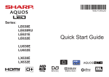 Sharp LC32LE631E Manual de utilizare