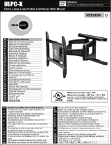 OmniMount ULPC-X Manual de utilizare