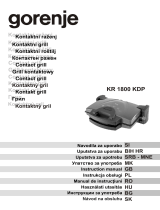 Gorenje KR1800KDP Manual de utilizare