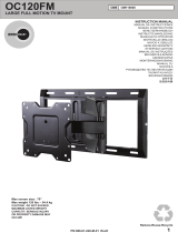 OmniMount OC120FM Manual de utilizare