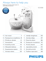 Philips Avent DECT Baby Monitor Manual de utilizare