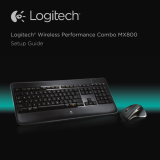 Logitech Wireless Performance Combo MX800 Ghid de instalare