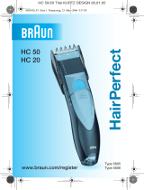 Braun HAIRPERFECT HC 20 Manual de utilizare