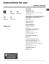 Hotpoint ARXXL 105 (EU) Manual de utilizare
