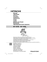 Hitachi M 12SE Manual de utilizare