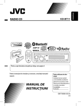 JVC KD-BT11 Manual de utilizare