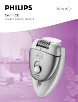 Philips hp 6473 satin ice optima Manual de utilizare